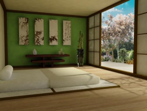 164 phong ngu phong cach zen2 Thiết kế không gian phòng ngủ tinh tế theo phong cách Zen 